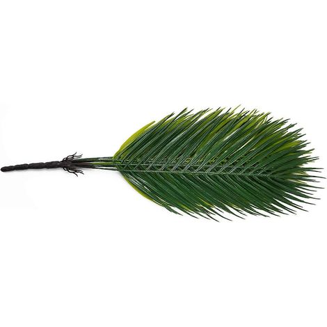 Palmier artificiel, plantes tropicales, branches, décorations florales artificiellesvert foncé (1/5)
