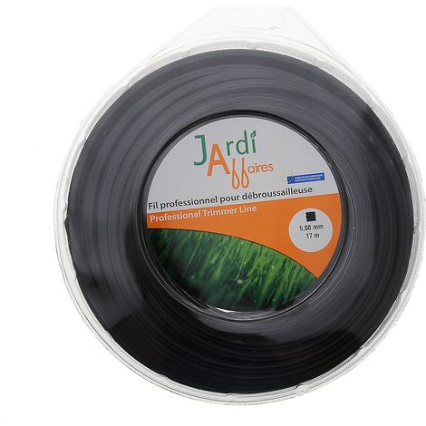 Fil pour débroussailleuse Extra Pro Carré qualité PRO 5mm x 17 mètres (1/2)