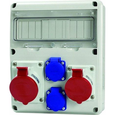 Scame BLOCK 4 quadro elettrico grigio IP54 400V AC