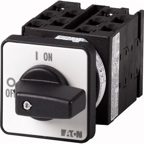 Inverseurs étoile-triangle Contacts: 10 20 A à accrochage encastré 000 000893 EATON T0-5-15876/E