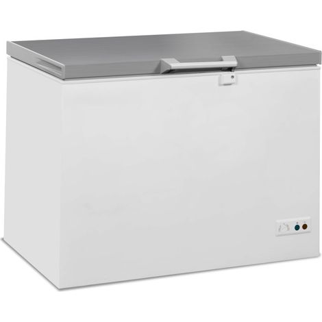 Congélateur bahut couvercle en inox 305 l - Combisteel (1/4)