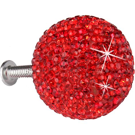 Poignées en forme de boule de cristal bling-bling, poignées en strass et diamant pour armoire, tiroir, armoire (1/5)