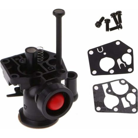 Carburateur pour tondeuse à gazon Briggs & Stratton 498809 - Pièces de rechange pour moteur (1/4)