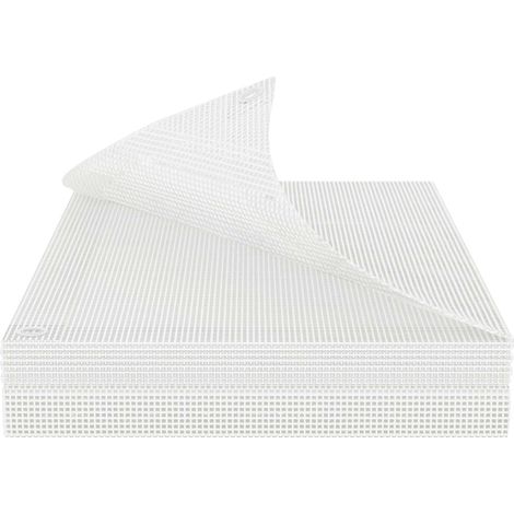 vidaXL Leno Tarpaulin 140 g/m² 8x10 m White