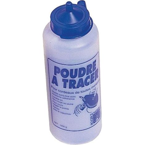 Mondelin – Poudre à tracer 1kg – Très fort pouvoir marquant – Excellente tenue sur toutes surfaces – Pour chantiers intérieurs et extérieurs