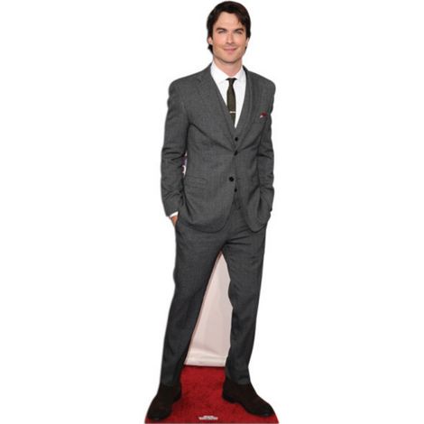 Figurine en carton Ian Somerhalder 165cm (1/4)