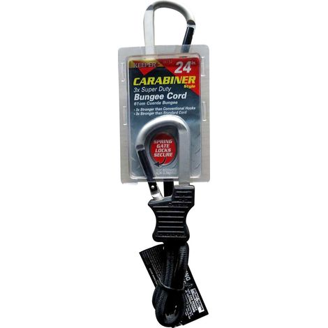 Gummispanner Strend Pro GB006, 8 mm, 90 cm, mit Karabinerhaken