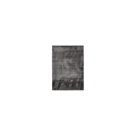 Tapis imitation fourrure Cat Gris Foncé Lavable (1/5)