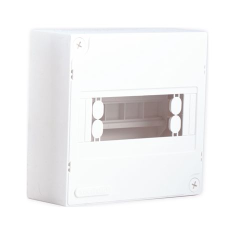 Siemens – Coffret électrique nu 1 rangée 9 modules – Indice de protection IP40 – Mode de pose encastré – Dimensions L. 190 x H. 178 x P. 70 mm