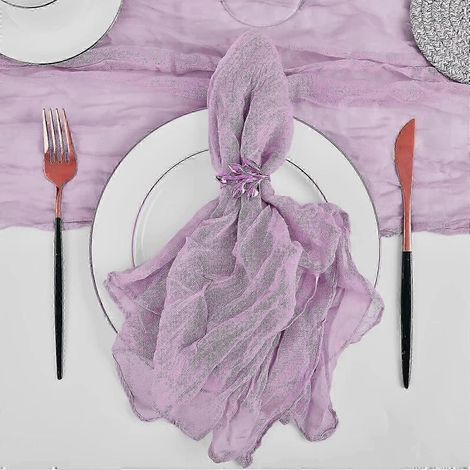 Serviette en tissu – Style bohème et réutilisable – pour la maison et les événements (1/5)