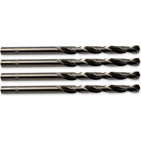 4 forets Ø 5 mm hss-g cobalt (5%) m35