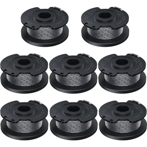 Ø1,6 mm-5m de Longueur Fil Coupe Bordure Compatible avec Bosch Convient pour Coupe-Bordures Sans fil EasyGrassCut,Contient 8 Pièces F016800569 Bobine Coupe Bordure (1/5)