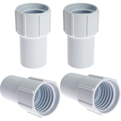 Connettori per tubo di pulizia per piscina, raccordi da 1,5" (3,8 cm), manicotti di ricambio per tubo di aspirazione, confezione da 4 (1/5)