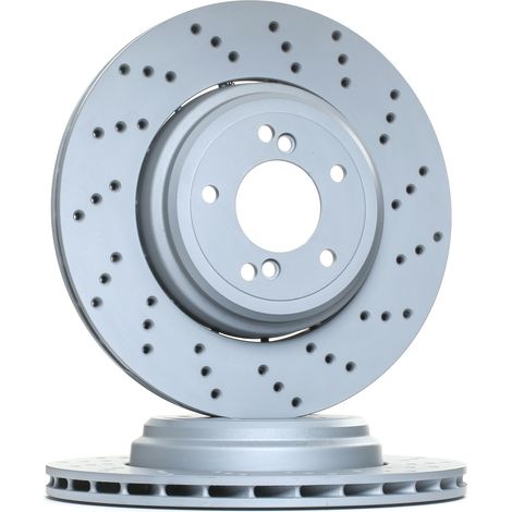 Disque de frein ATE 24.0124-0232.2 BMW 34 21 2 283 388 34 21 2 283 804 (1/2)