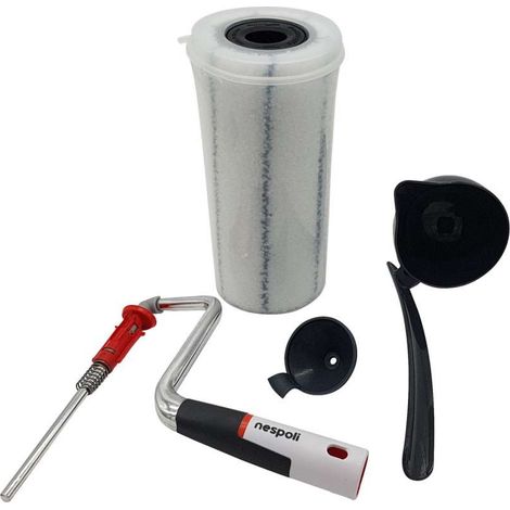 Nespoli Rullo Ricaricabile Nonstopmatic per Tinteggiare Pareti e Soffitti - 0,6L (1/4)