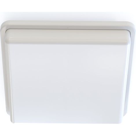 Nowodvorski Tahoe plafonnier LED IP44 blanc 25 cm E27 (1/2)