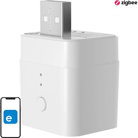 Adaptador inteligente, interruptor USB ZigBee SONOFF ZBMicro (máx. 36W)