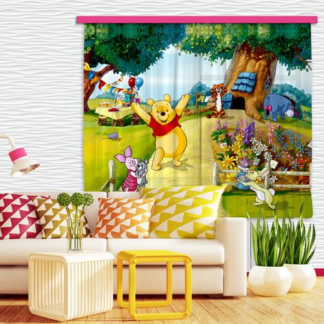 Voilage Winnie l'Ourson Jardin Disney