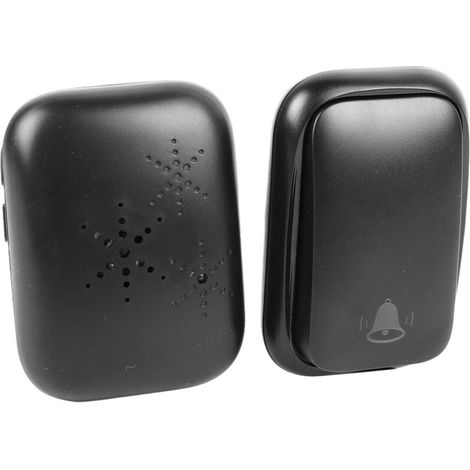 Sonnette Sans Fil Auto Alimentée Télécommande Étanche Sonnerie Personnalisable Sécurité Maison (1/4)