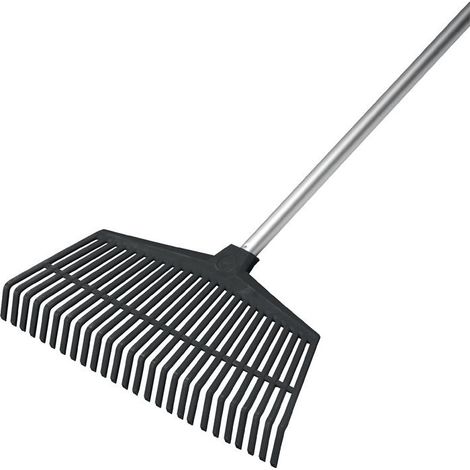 Balayette de jardin B.440mm Anz.Zinken 26 PE (1/2)