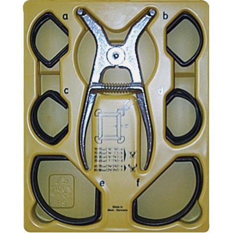Hild – Set completo per graffette, con angoli, 1 pezzo, 173