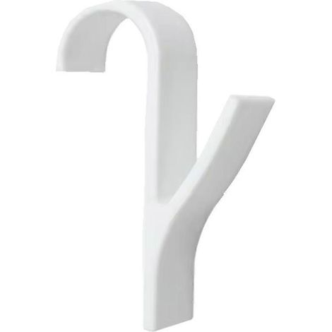Porte-serviettes mural pour radiateur, étagère de rangement pour salle de bain et cuisine, blanc (1/5)