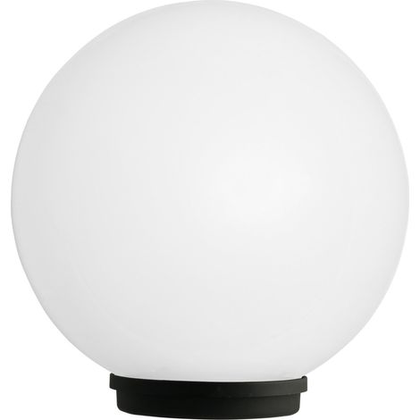 Lampione Sfera da giardino opaca da 25 per palo da 60