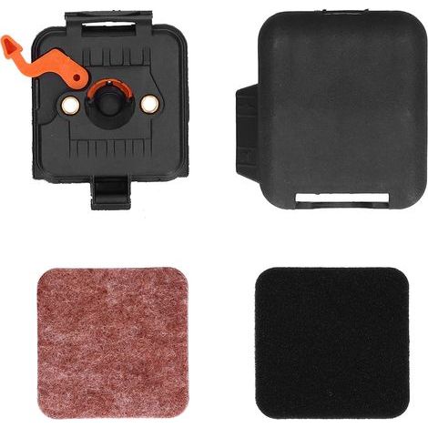 Luftfilterabdeckung + Sockel + Baumwoll-Zubehör für Luftfilter für Stihl HS80 FS80 FS85 (1/5)