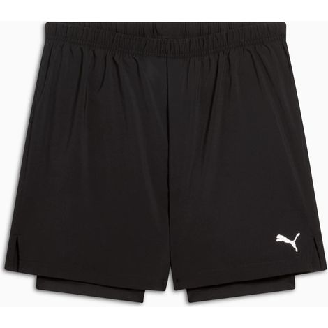 Puma S gewebte 2-in-1 Herrenshorts schwarz 52772401 r S (1/4)