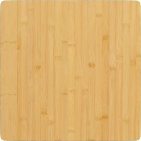 Bambus-Tischplatte 50x50x2,5 cm (1/4)