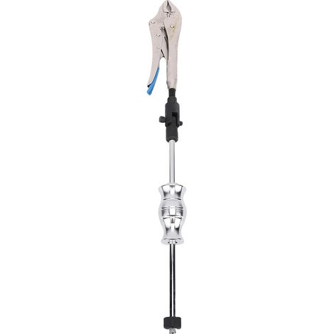 Ensemble de Pinces Verrouillage pour Marteau Coulissant, Pince 9,8 Pouces et Coulissant 2 Lb avec Connecteur Pivotant Joint Goupille à Clous, Retrait - (1/4)