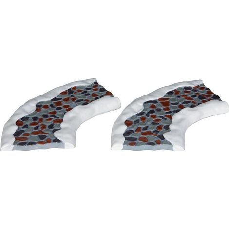 Strada in pietra curve 2pz Lemax