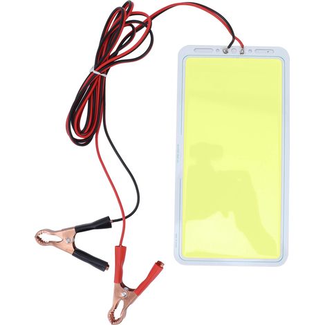 Panneau lumineux LED COB avec pince DC12V/70W source lumineuse intégrée pour camping extérieur tente, blanc pur