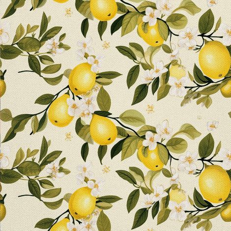 Tela decorativa para exteriores Oxford - Motivo frutal  DX6466 (1/5)