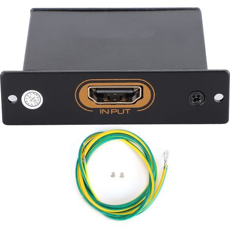 HDMI-Überspannungsschutz mit Blitzschutz, ESD-Schutz und Netzteil. (1/5)