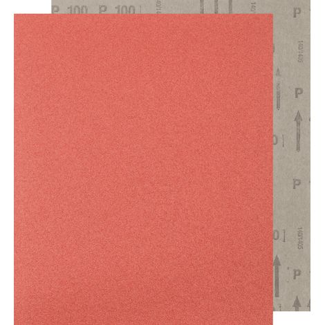 PFERD TOOLS Papier Schleifbogen Korund 230x280mm BP A100 universell für Holz, Farbe und Lack 100 Stk
