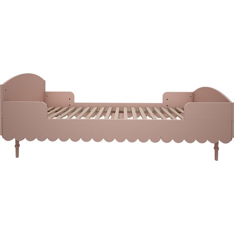 Lit 90x200 sommier inclus Wood Luck Babushka Rose