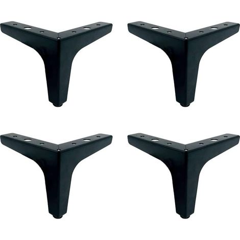 Möbelfüße 10 cm Sofafüße, 4er-Set Möbelfüße Metall Tria