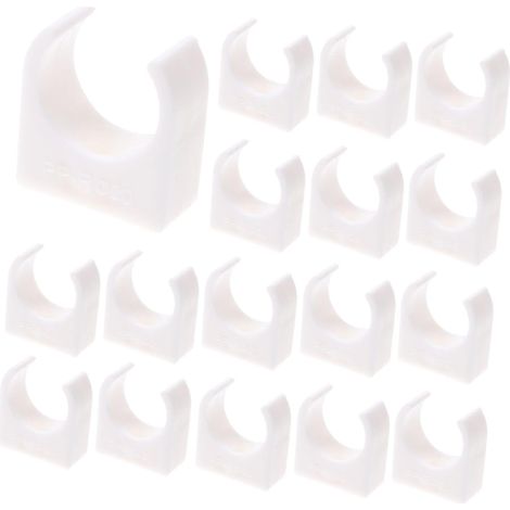 50pièces Support De Serrage Pour Tube Plastique Collier De Lot De Support Eau (1/5)