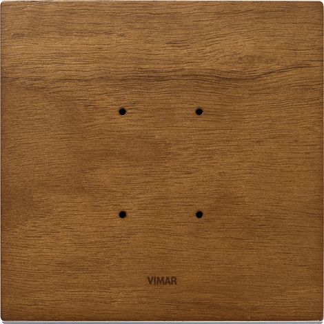 VIMAR - 21662.31 Plaque 2M en noyer italien