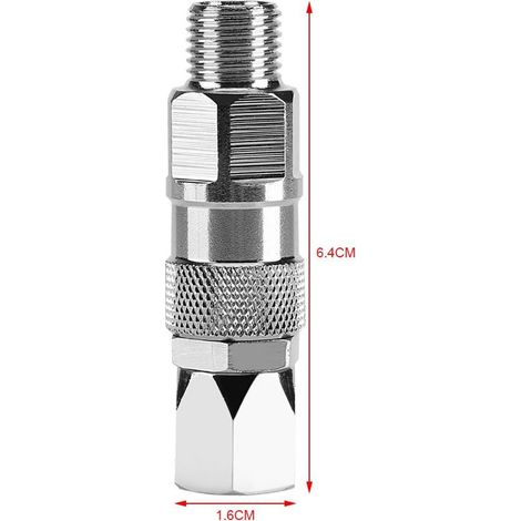 Raccord rotatif mâle 1/4" - 1/4" pour pistolet à peinture sans air GracoTitan (1/5)