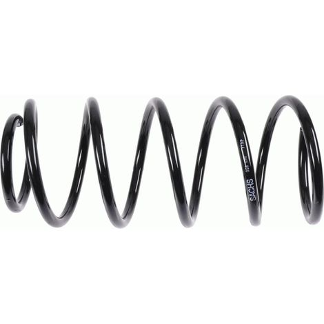 Ressort de suspension SACHS 998 490 CHEVROLET 96535003