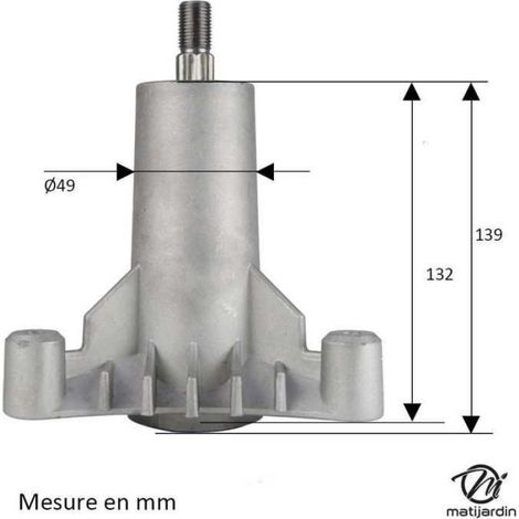 Palier de lame pour Husqvarna 532130794, AYP 130794 (1/5)