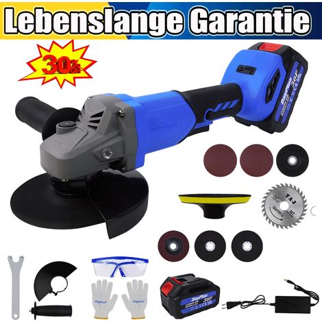 Meuleuse d'Angle Brushless 125mm batterie coupe meuleuse avec batterie,DHL