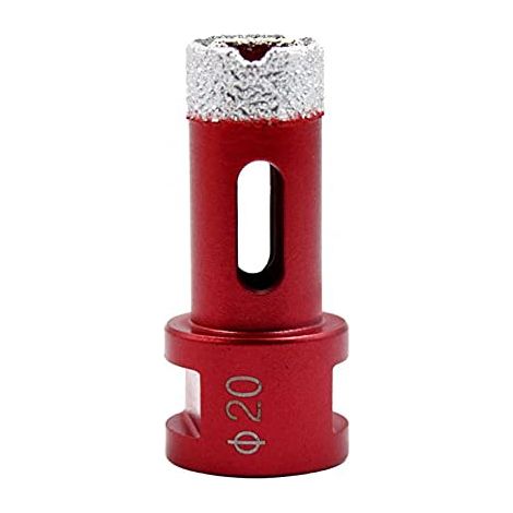 M14 Foret Trépan Scie Outils pour Verre/Carreau/Céramique/Marbre/Porcelaine/Béton/Granit Ouverture De Coupe - 20mm Meuleuse D'angle De Revêtement Diamant Soudé Foret (1/5)