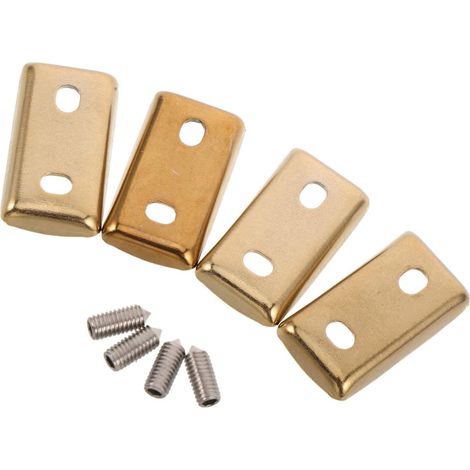 Kit de réparation de porte-rouleau de papier toilette WOONEKY en 4 pièces, matériel de fixation pour barre porte-serviettes de salle de bain (1/5)