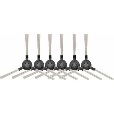 6 Pièces Brosses Latérales Robot Aspirateur Nettoyant Pièces pour Amibot Pure. Pulse et Prime.AMIBOT Prime H2O.AMIBOT Pure H2O.INHHUB