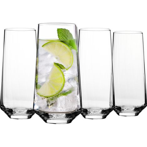 Krosno Shake Gin & Tonic Gläser-Set (380 ml, 4 Stück)