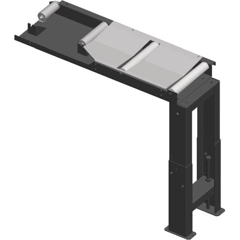 Metallkraft Verbindungsrollenbahn 1000 x 290 mm, Abfuhrseite, 3649221