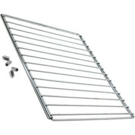 Grille Extensible - 370/650 x 320 mm - Pour Four Et Cuisiniere - Inclus 4 Vis